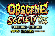 OBSCENE SOCIETY FEST SE BLÍŽÍ!!! Uvidíme se už za 14 dní v ABC klubu v Pardubicích!!!   