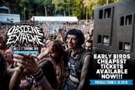 TICKETS FOR OBSCENE EXTREME 2019!!! 