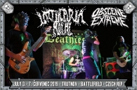 Mexico, grande tequilla and gore grind!!! URTIKARIA ANAL returning to the Battlefield for the third time and again with a huge appetite to dance away both the living and the undead!!!