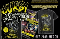 OBSCENE EXTREME 2019 – Čurby - The 20 Anniversary of OBSCENE EXTREME –  DVD, kupte na Brutal Assaultu!!!