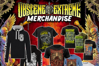 We still have a lot of merchandising available from previous years of Obscene Extreme!!!
