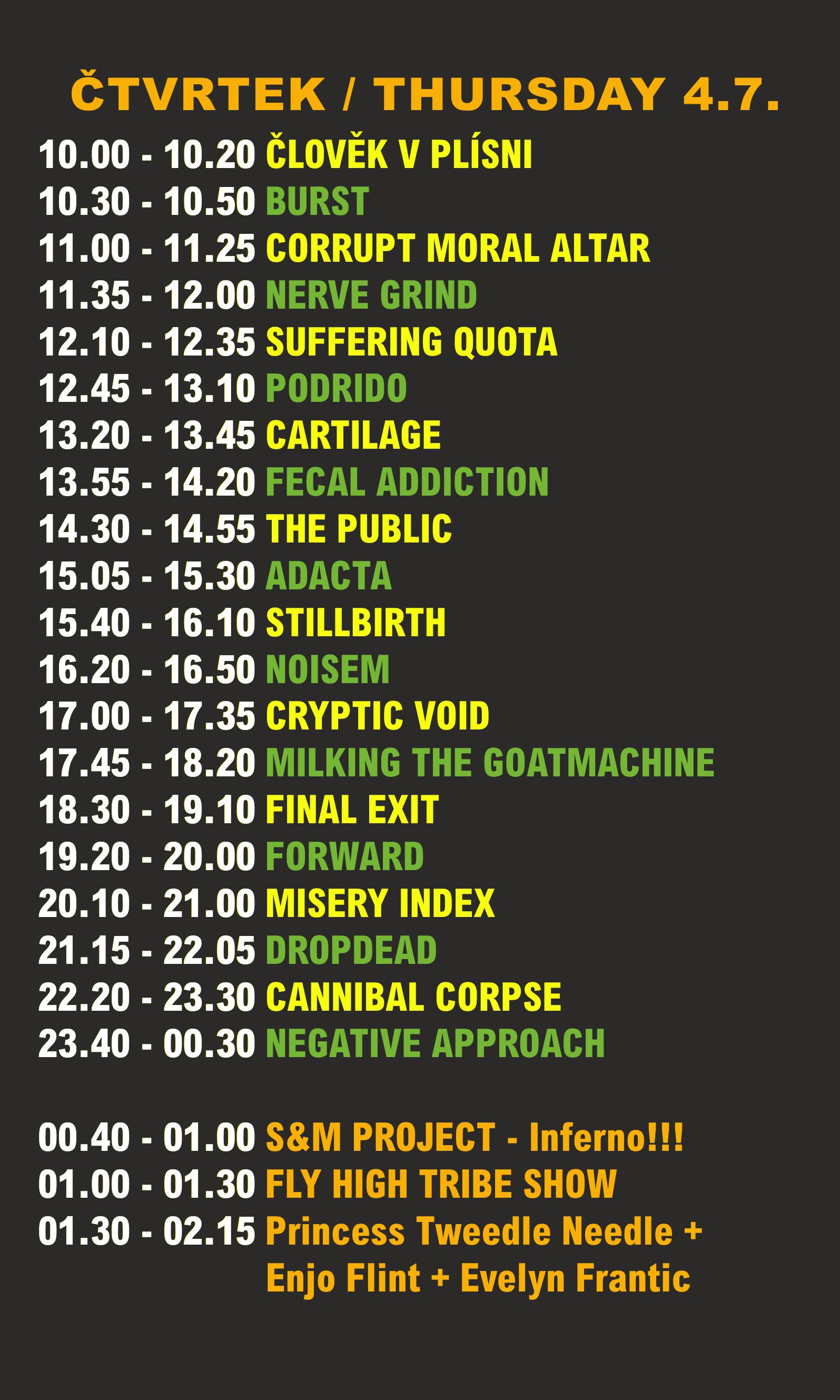DAILY RUNNING ORDERS!!! Which day is best for you? / OEF europe